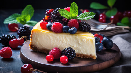 Cake Slice Generative Ai