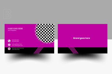 professional business card design for company corporate style, business card template