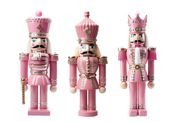 Nutcracker wooden toy. PNG file. Ai generated image - 651683543