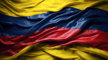 illustration of Colombia's national flag