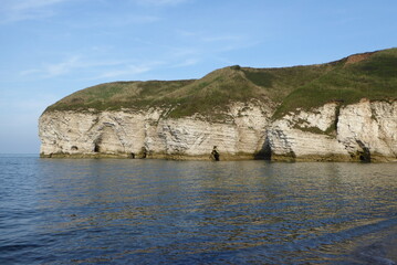 Flamborough Head mit Klippen und Meer