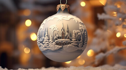 Luxurious Christmas Balls and Baubles to Illuminate Your Festivities, AI Generated