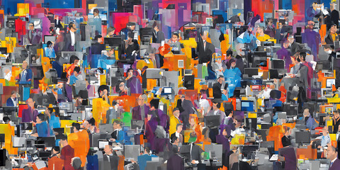 traders on the floor