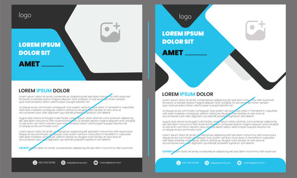 modern design template, Top choice, Corporate DL Flyer Template Design with Red, Blue, Yellow, and Green Color Variation