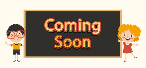 Embrace the Anticipation: A Cartoony 'Coming Soon' Teaser in 3D Style!