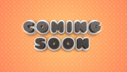 Embrace the Anticipation: A Cartoony 'Coming Soon' Teaser in 3D Style!