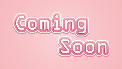 Embrace the Anticipation: A Cartoony 'Coming Soon' Teaser in 3D Style!