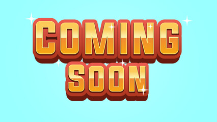 Embrace the Anticipation: A Cartoony 'Coming Soon' Teaser in 3D Style!