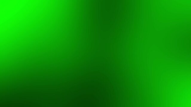 Green gradient background. Animation of abstract texture
