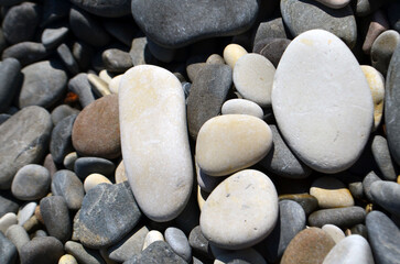 stones on the beach