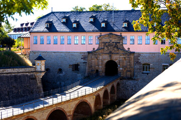 the castle of erfurt germany