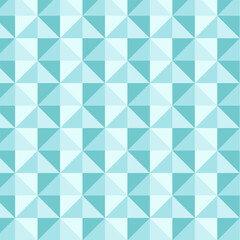Fototapeta premium Geometric seamless pattern.Blue texture repeat pattern.Diamond triangle vector illustration background.