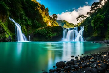 Fototapeta premium Tinago Falls in Iligan 