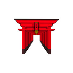 Japanese gate