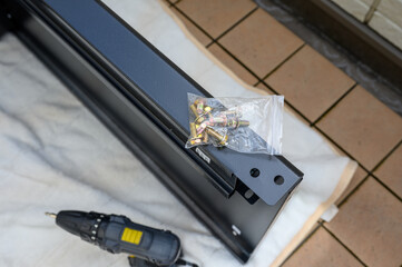 物置の組み立て、DIY