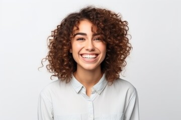 Confident Student: Smiling African American Female, Joyful Closeup
