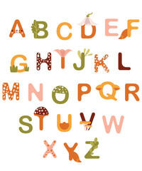 decorative alphabet 