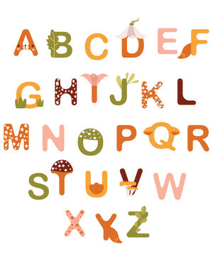 decorative alphabet 