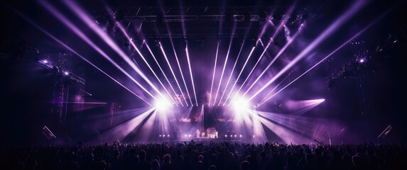 Obraz premium Cool stage lighting effect pictures