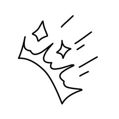 Cartoon explosion effect