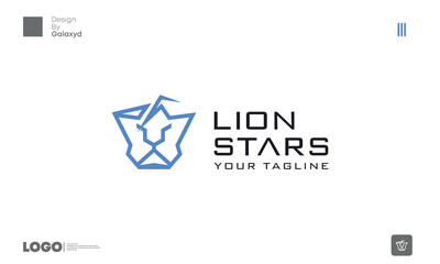 vector lion logo idea