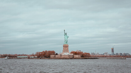 view of statue of liberty
