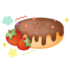 illustration of a cake