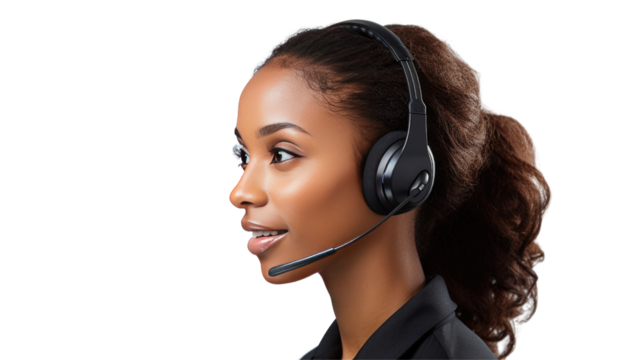 Call center operator - Powered by Adobe