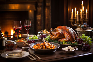 Food for Christmas Eve, and Thanksgiving dinner parties.