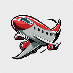 illustration of airplane