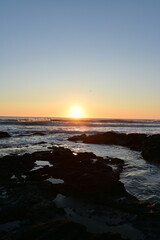 Obraz premium sunset over the sea