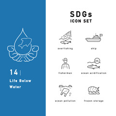 SDGs Line Icons