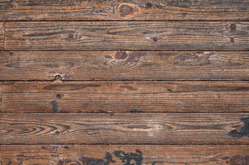 古い木の板、茶色のテクスチャ背景