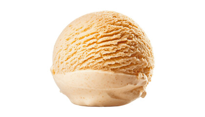 Obraz premium ice cream isolated on transparent background cutout