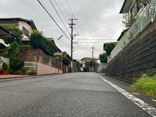 日本の住宅地の風景