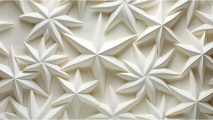 background with 3d flowers