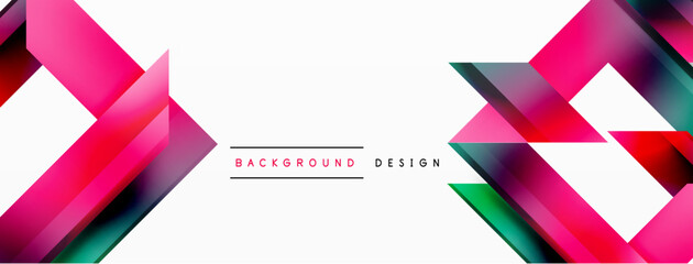 Fototapeta premium Minimalist backdrop featuring dynamic diagonal gradient lines. Sleek movement crafts artful dance of colors, blending modern aesthetics with captivating simplicity