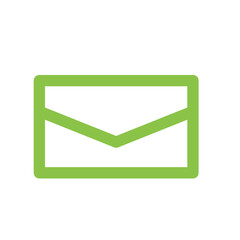 Green Email Vector Icon