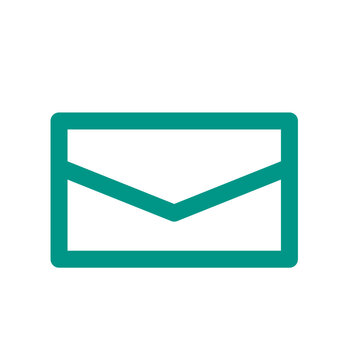 Emerald Email Vector Icon