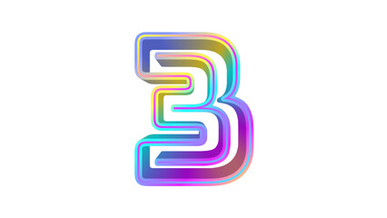 number 3