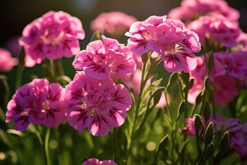 Fototapeta premium Beautiful carnation or pink flowers.