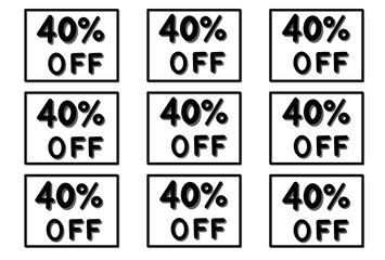 40%offクーポン