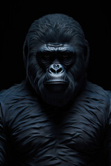 Front face dark blue gorilla