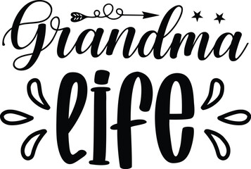 grandma life svg