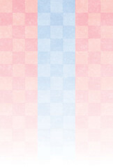 和柄　年賀状　和紙　背景