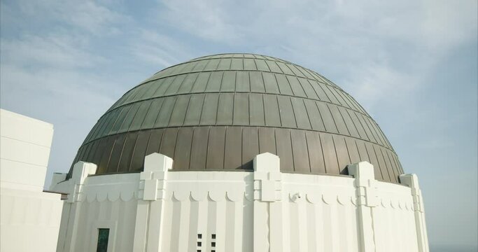 Griffith Observatory Dome in Los Angeles, USA