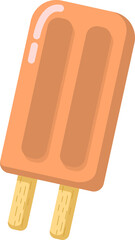 Summer Ice cream Thai tea