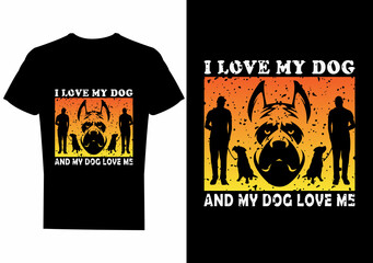 Dog t shirt design