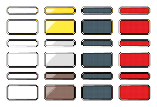 ドット絵 フレームセット01