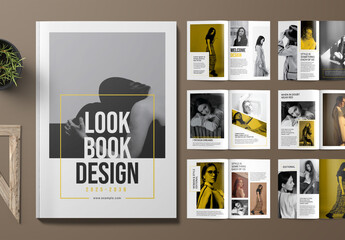 Look Book Layout